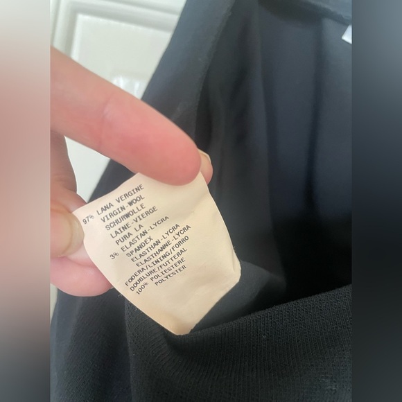 Vintage Armani Collection black sleeveless fit and flare dress 10 - Picture 12 of 12